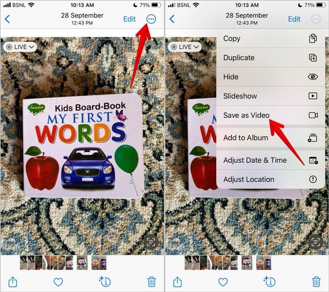 Live Photos を iPhone にビデオとして保存する方法 (iOS 17 を含む)