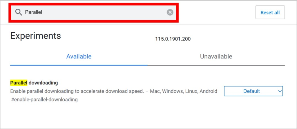 Chrome で並列ダウンロードを有効にする方法