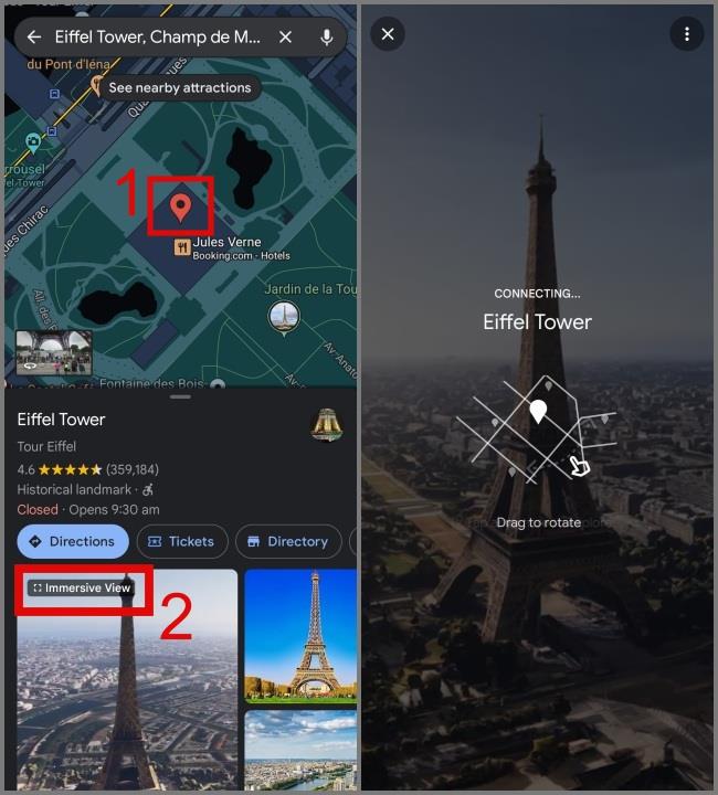 Android と iPhone で Google マップのイマーシブ ビューを使用する方法