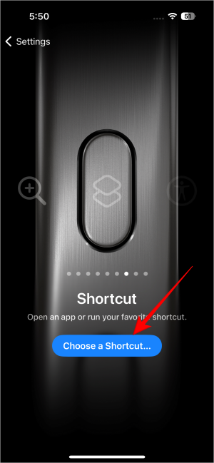 iPhoneのアクションボタンを設定して使用する方法