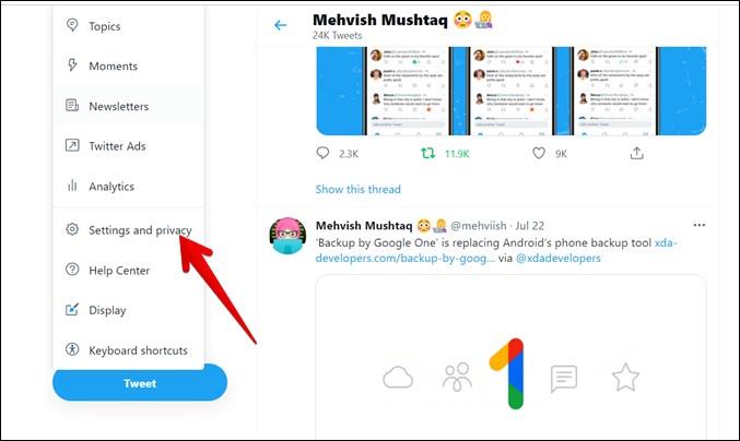 私のTwitterのユーザー名またはハンドル名とその変更方法