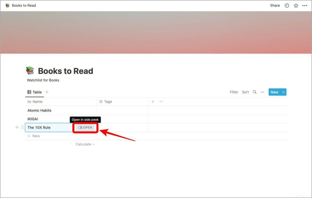 初心者向けに Notion でデータベースを作成する方法