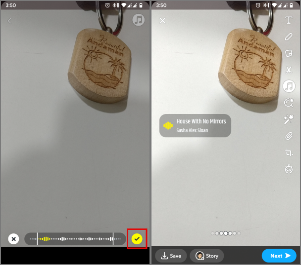 Snapchat スナップとストーリーに音楽を追加する方法 – 特集とカスタム