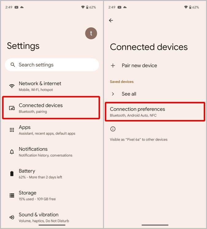 Android でファスト ペアを有効/無効にする方法