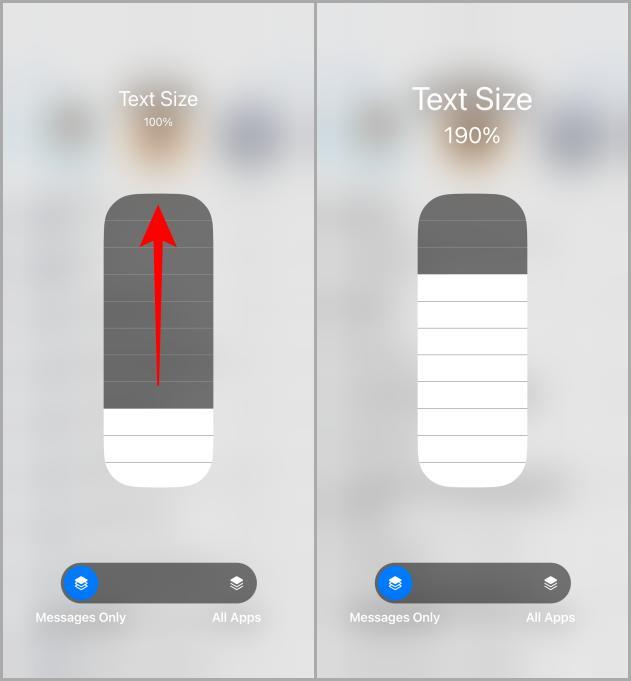 iPhoneでテキスト/フォントサイズを変更する最も簡単な方法