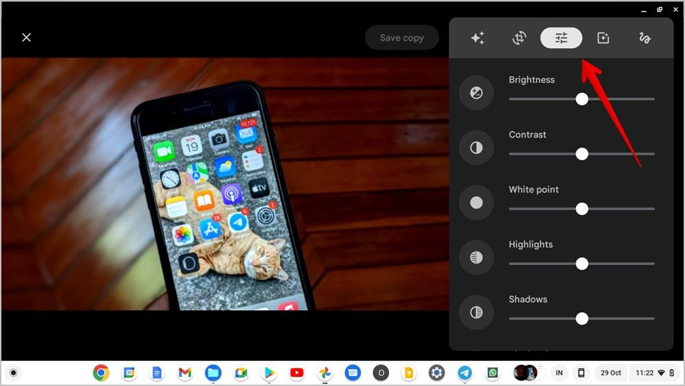 Chromebook で写真またはスクリーンショットを編集する方法