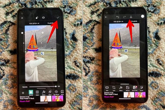 iPhone、Android、オンラインで写真に誕生日の帽子を追加する方法