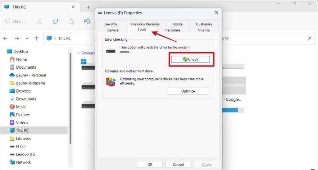 Windows 10/11で外付けハードドライブへのアクセスが拒否される場合の8つの最善の修正