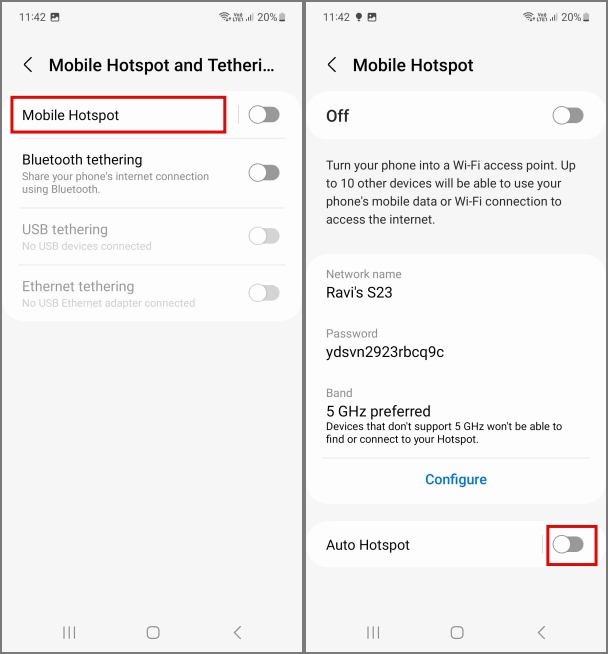 Android で Wi-Fi とホットスポットを同時に使用する方法