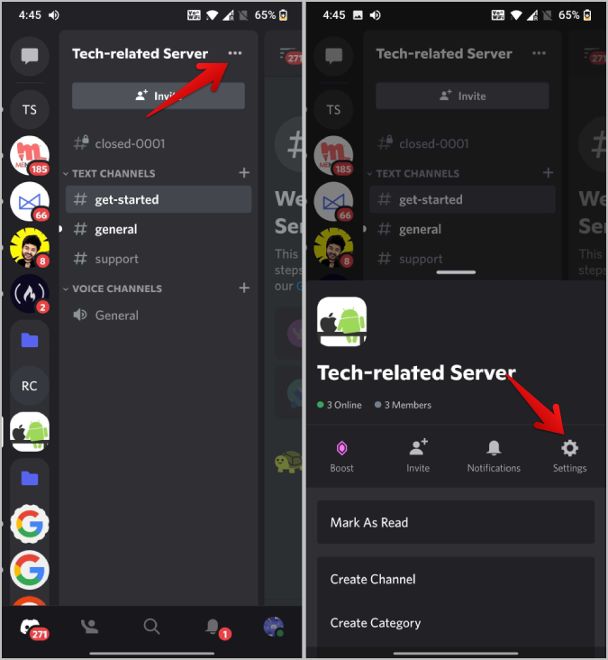 デスクトップとモバイルの Discord でサーバーを退会または削除する方法