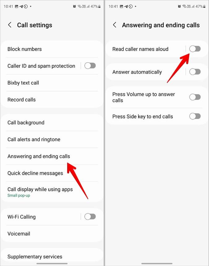 Android と iPhone で通話アナウンスをオフにする方法