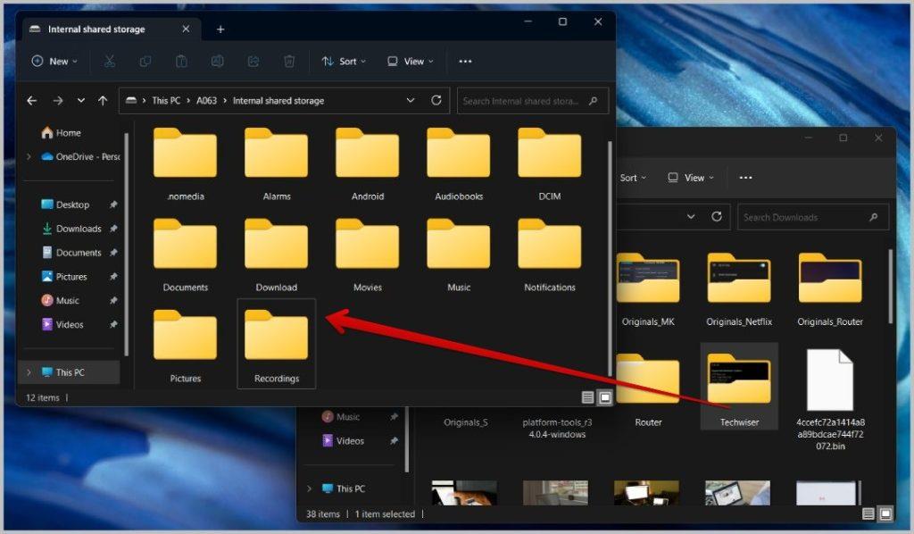 Android と Windows PC 間でフォルダーを共有する方法