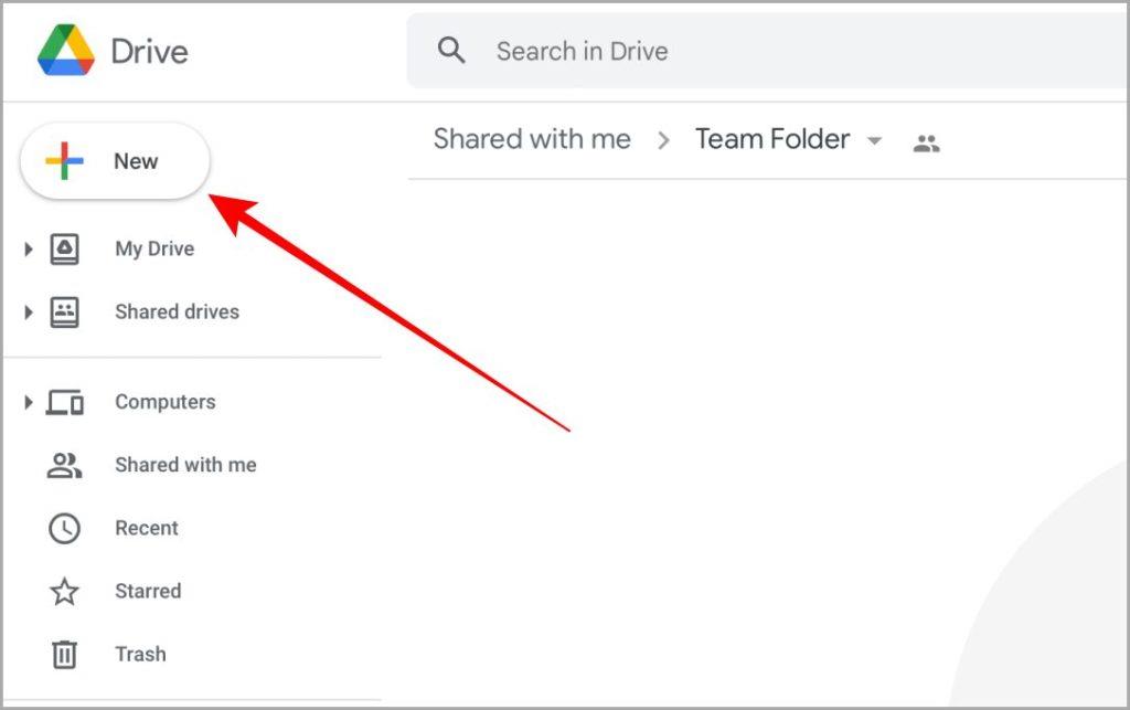 モバイルとウェブ上の Google ドライブの共有フォルダーに Google ドキュメントを追加する 2 つの方法