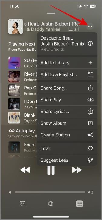 Apple Music のアイコンと記号の意味
