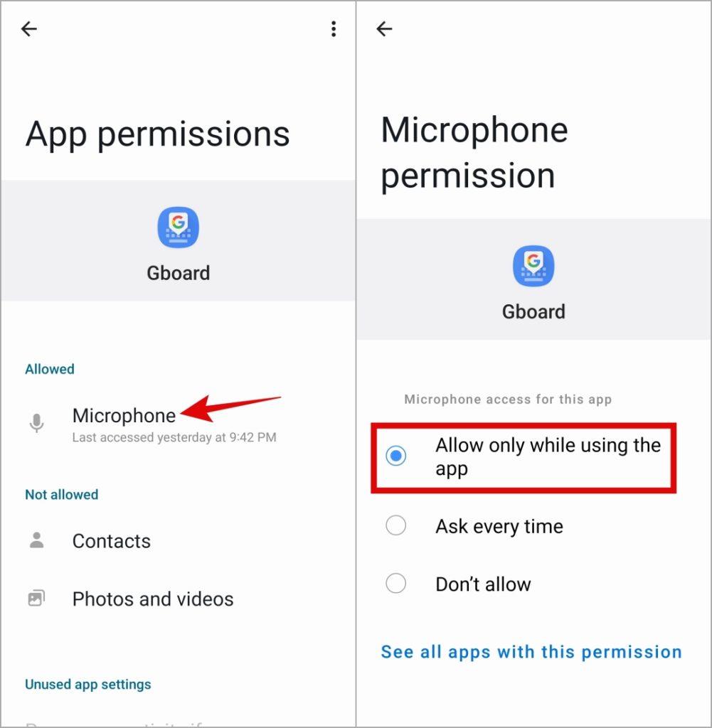 Android で音声入力を有効にする権限がないエラーに対する 5 つの修正