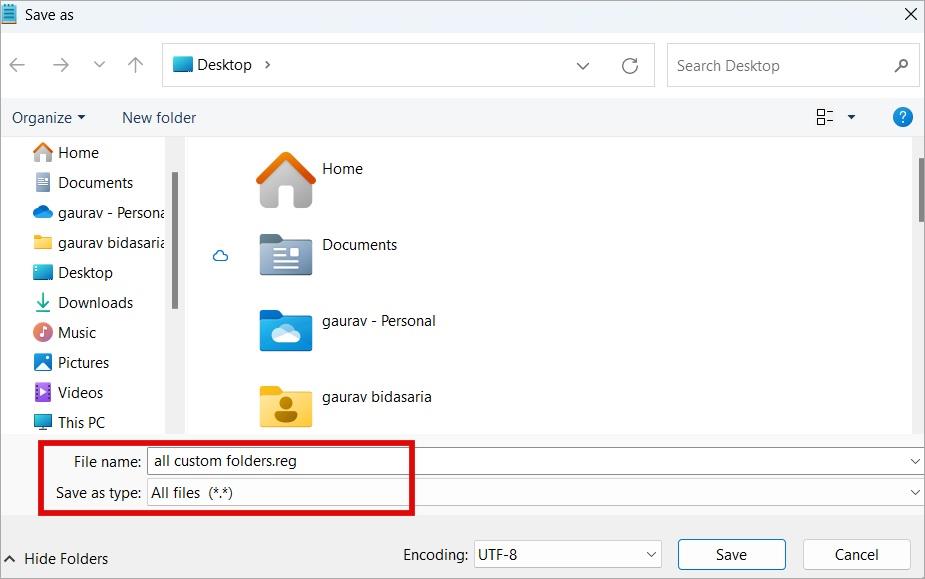Windows 10/11でこのPCにカスタムフォルダーを追加する方法