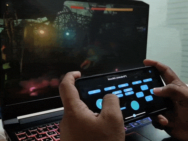 携帯電話をコントローラーとして使用して PC ゲームをプレイする方法