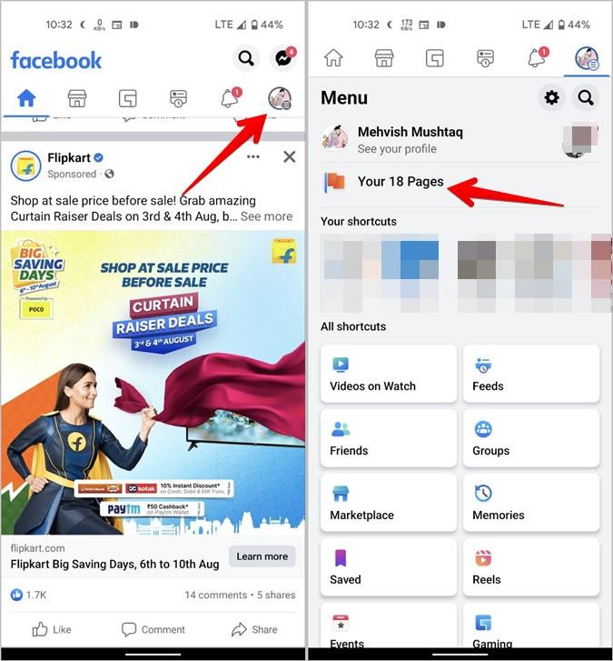 プロフィール、投稿などの Facebook URL を見つけて共有する方法。
