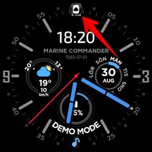 Samsung Galaxy Watch のさまざまなアイコンの意味
