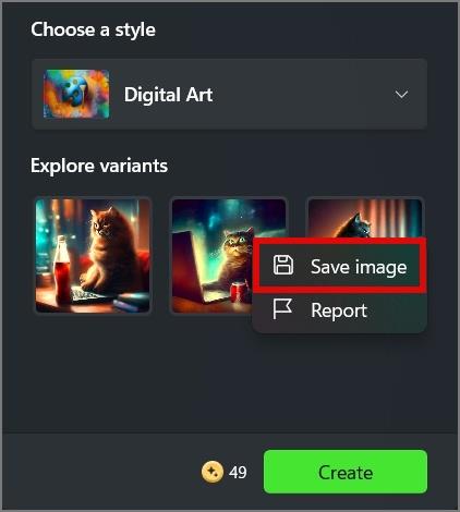 Windows 11 のペイントで AI 画像を作成する方法