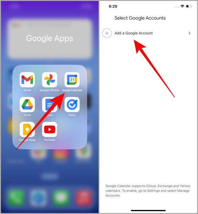 iPhoneにGoogleカレンダーを追加する3つの方法