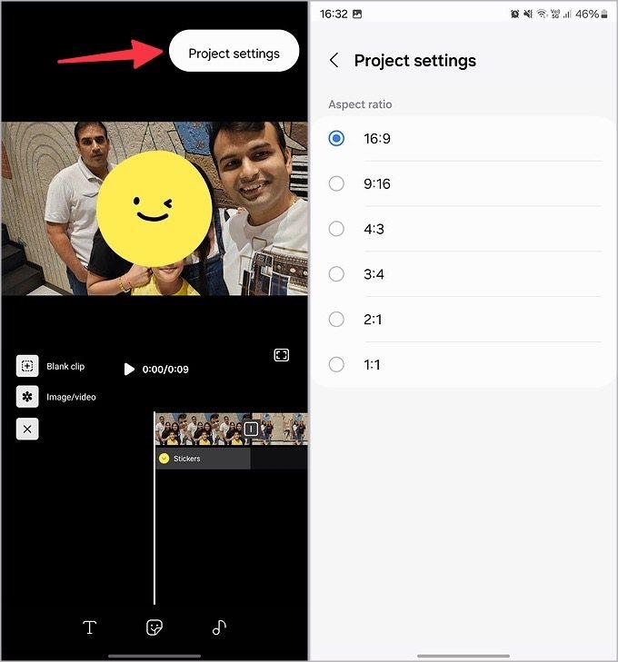 Samsung Galaxy スマートフォンの Studio を使用してビデオとショート ムービーを作成する方法