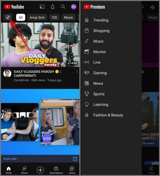 YouTube の記号とアイコンの意味