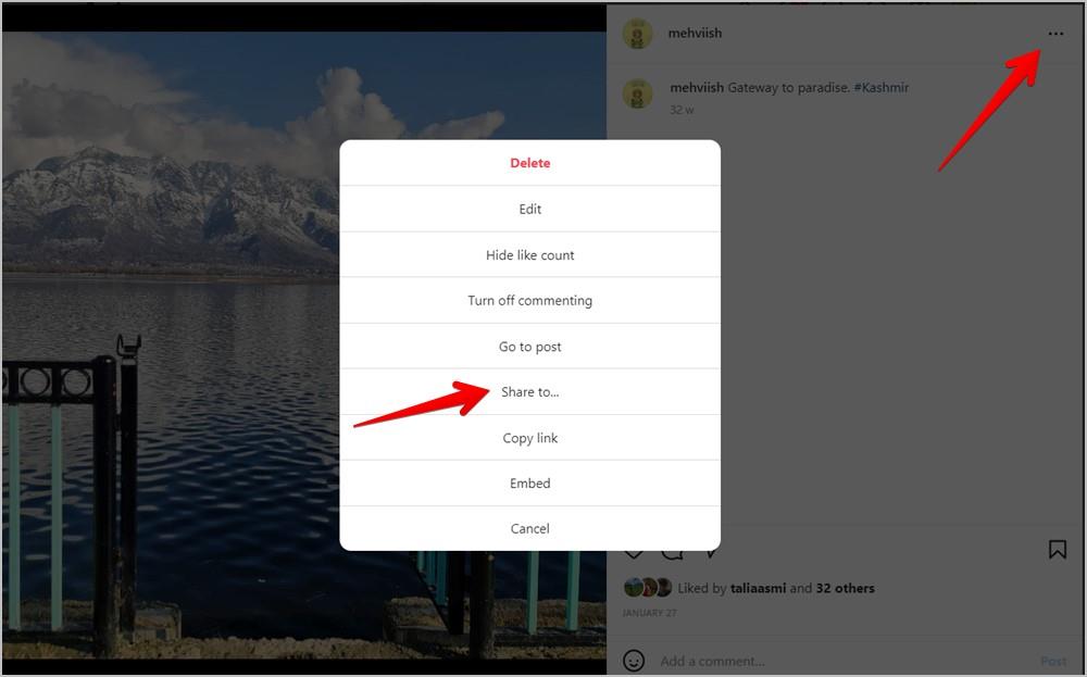 Instagramプロフィール、リール、投稿用のQRコードを作成する方法