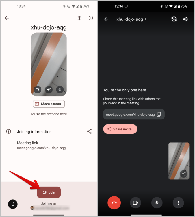 Android と iOS で新しい Google Meet アプリを使用する方法