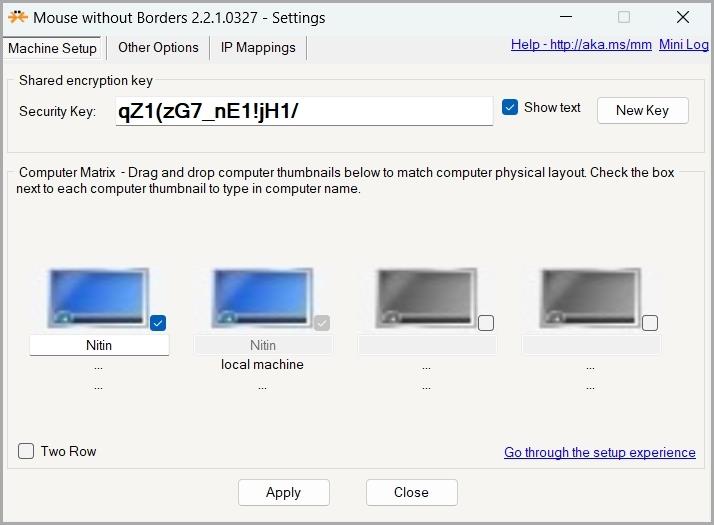 2 台の Windows PC で 1 台のキーボードとマウスを使用する方法