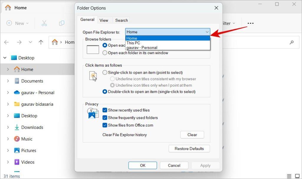 Windows 11 向けのファイル エクスプローラーに関する 12 のヒントとテクニック