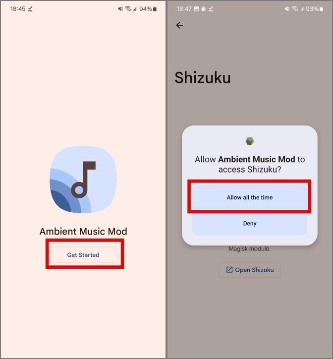 Samsung Galaxy スマートフォンで Now Playing を使用する方法