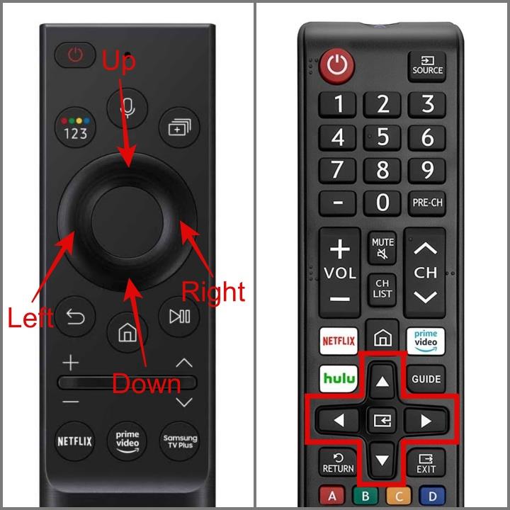 Samsung スマート TV リモコンのさまざまなボタンとは何ですか
