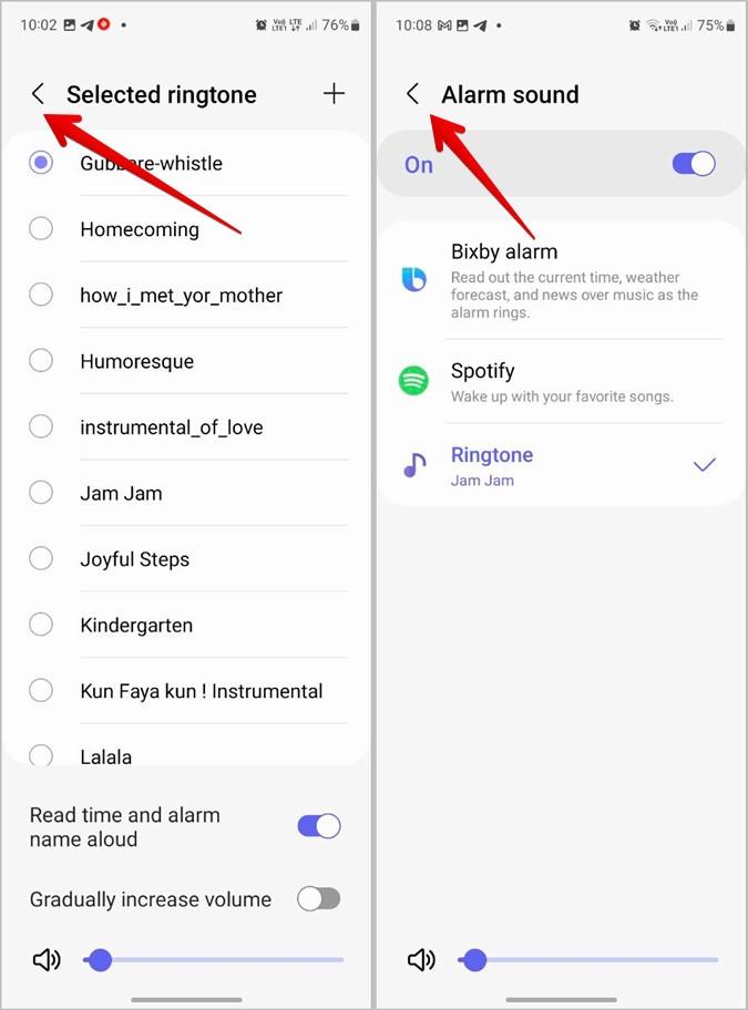 Samsung Galaxy 携帯電話のアラーム音を変更する 5 つの方法