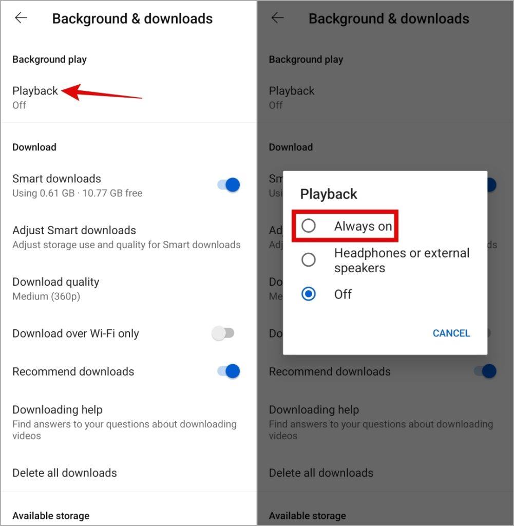 Android と iPhone で YouTube Premium がバックグラウンドで再生されない場合の 8 つの修正