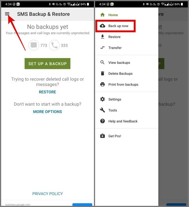 Android からテキスト メッセージを保存およびエクスポートする方法