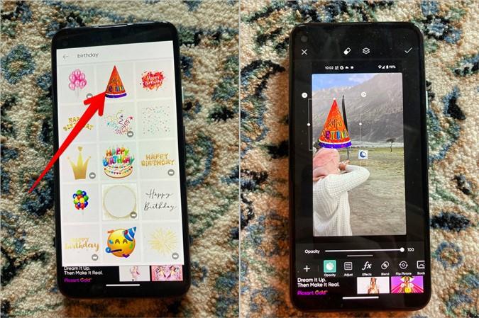 iPhone、Android、オンラインで写真に誕生日の帽子を追加する方法