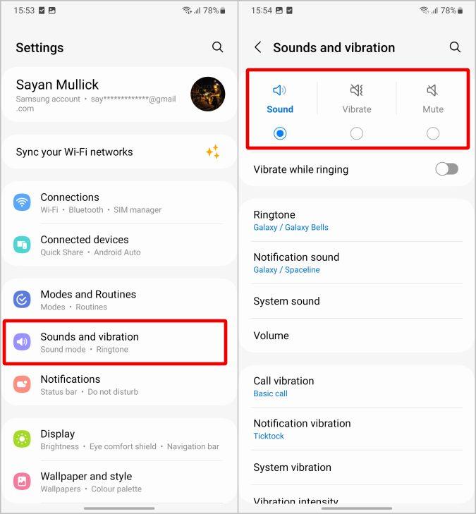 Samsung で通話と通知のミュートを解除する 11 の方法