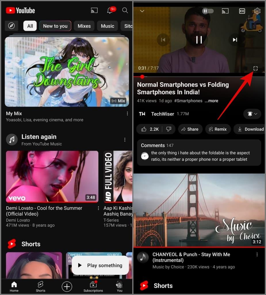 iPhoneまたはAndroidでYouTubeの画面をロックする方法