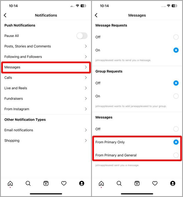 Instagramにメッセージが表示されない場合の12の方法