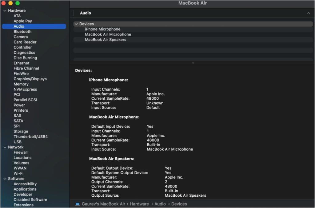 MacBook の仕様と OS バージョンを確認する方法