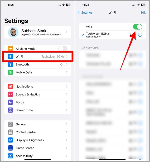 Airdrop が動作しなくなったり、待機中にスタックしたりするための 13 の修正