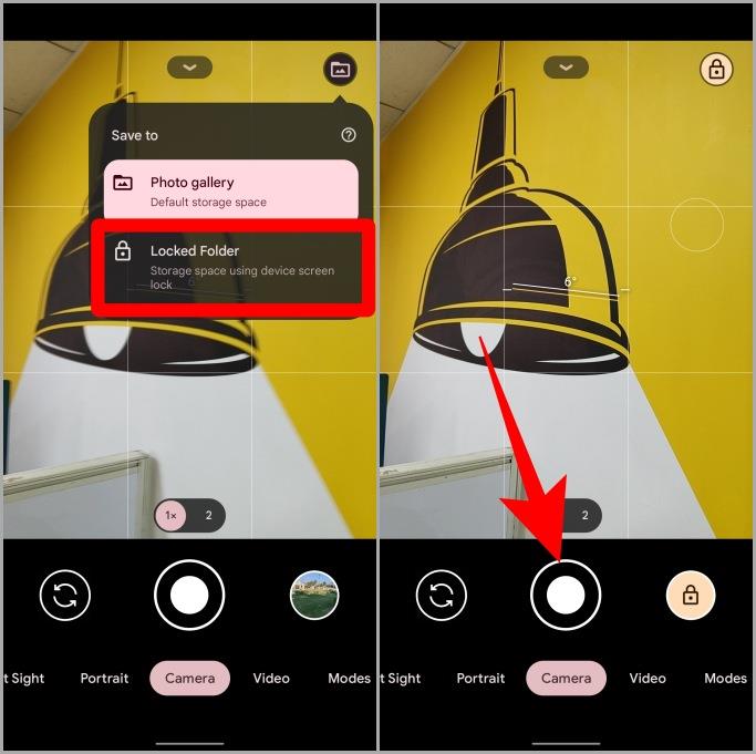 Google フォトのロックされたフォルダーに写真を直接保存する方法