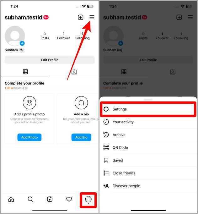 Instagramで監視を設定する方法