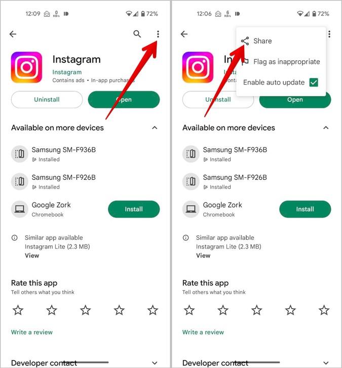 iPhoneまたはAndroidからアプリリンクを取得して共有する方法