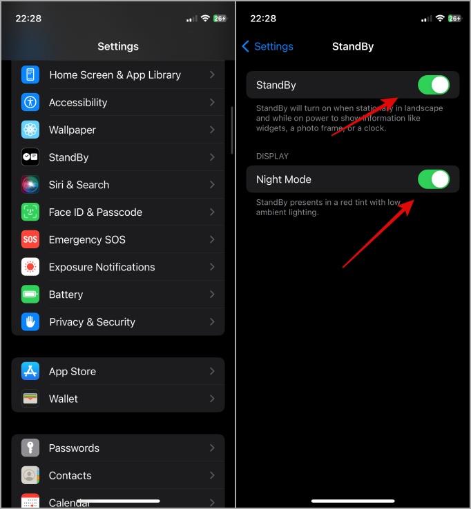iPhone でスタンバイをカスタマイズして使用する方法