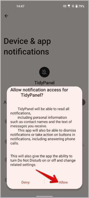 Android で永続的な通知を非表示にする方法