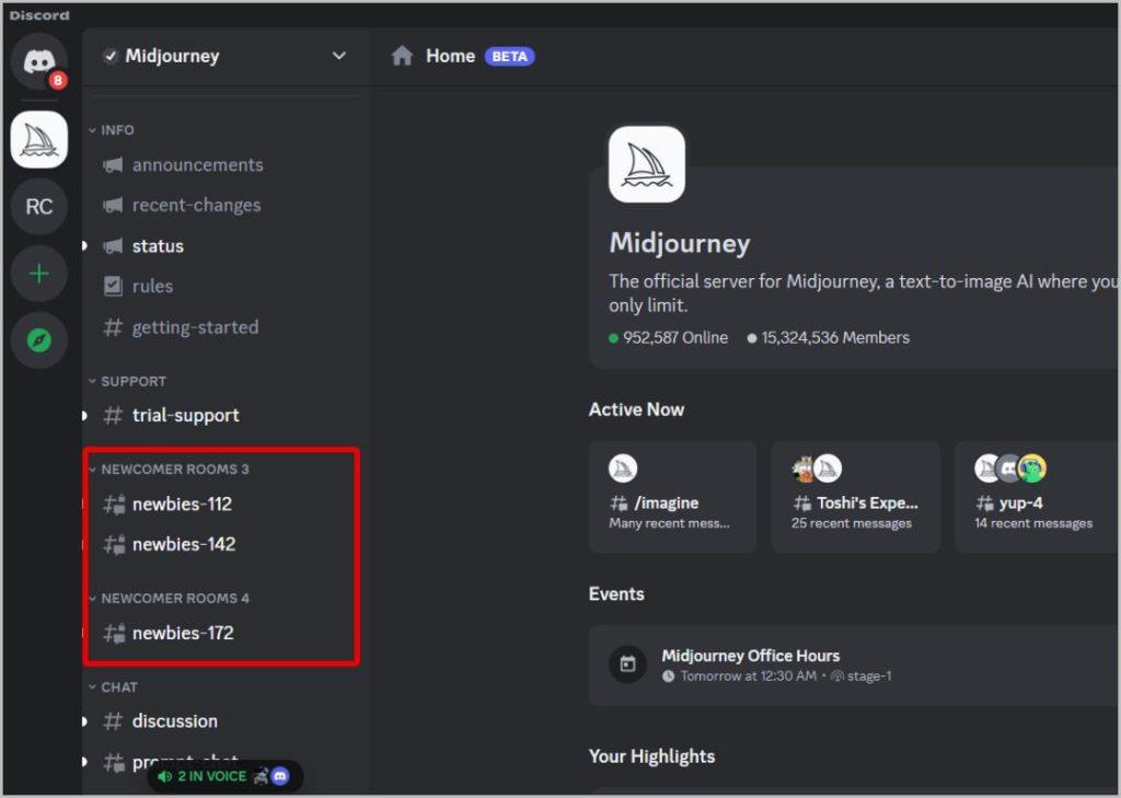Discord で Midjourney AI を使用する方法