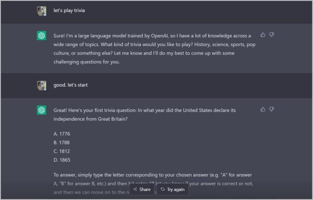 ChatGPTで遊べる8つのゲーム