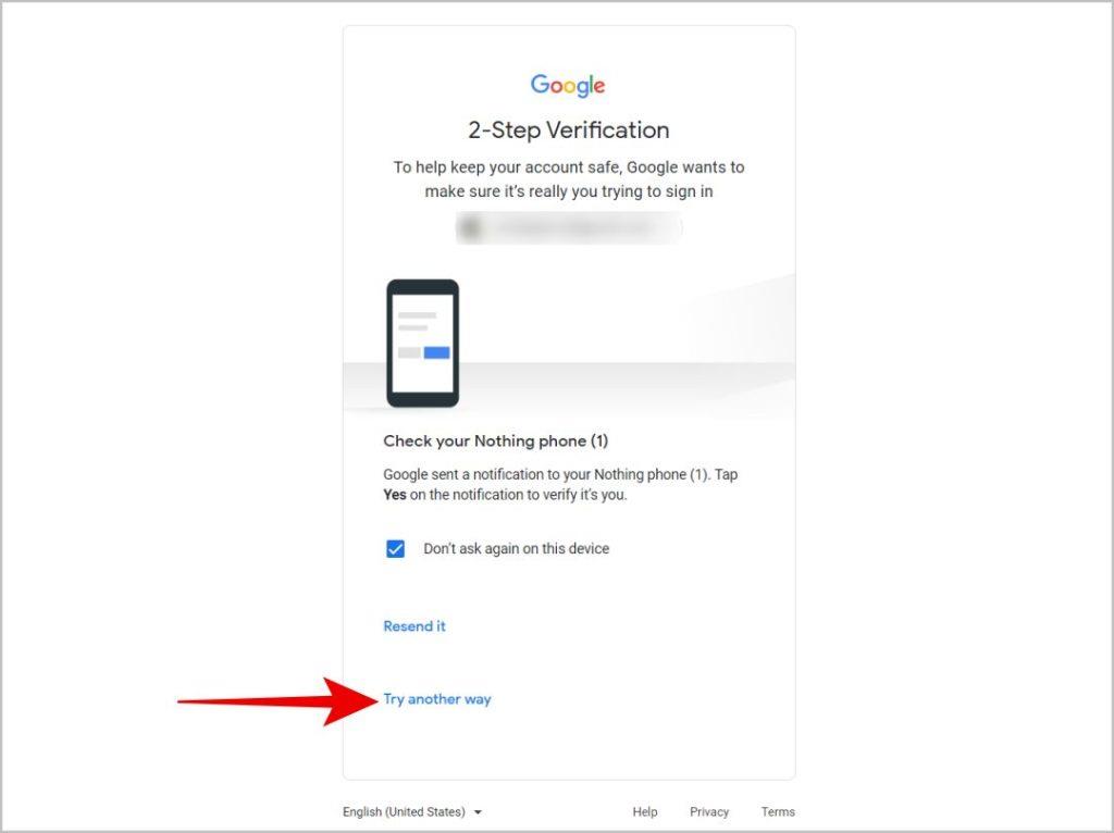 Googleからバックアップコードを生成する方法
